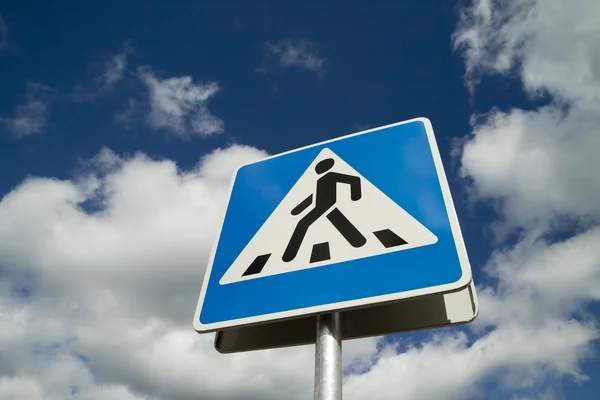 横断歩道の標識 — ストック写真