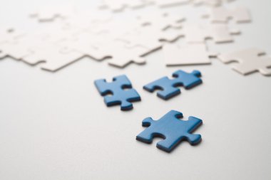 Puzzle pieces clipart