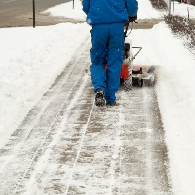 Snow blower clipart