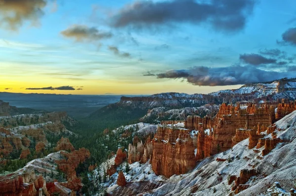 Stock image Sunrise view in Bryce Canyon