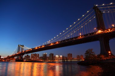 Manhattan Bridge clipart