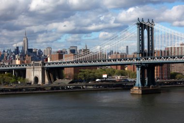 Manhattan bridge clipart