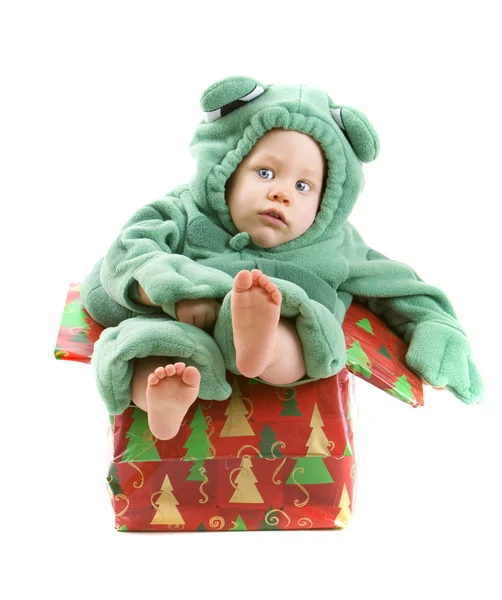 Bebé niño en traje — Foto de Stock