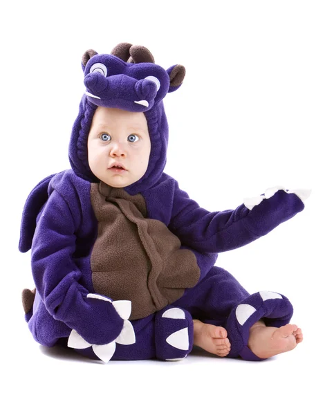 Bebé niño en traje — Foto de Stock