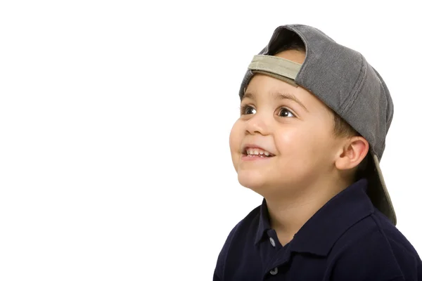 Αγόρι φορώντας ΚΓΠ — Φωτογραφία Αρχείου