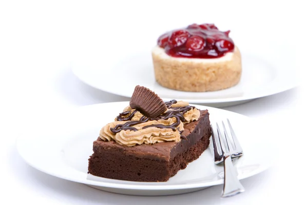 Two desserts — Stock Photo, Image