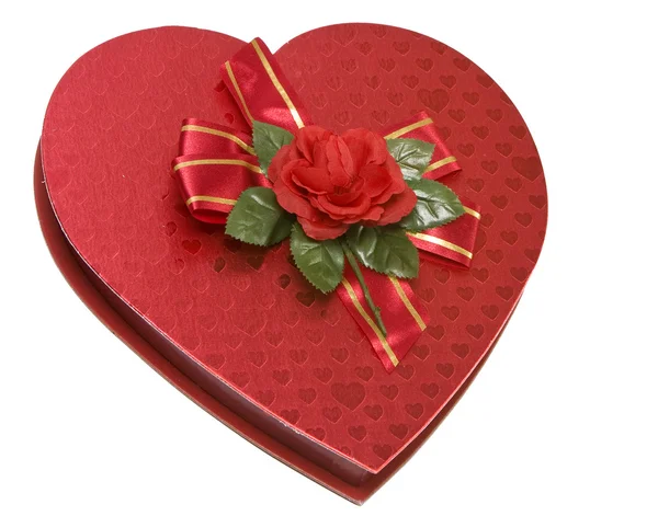 Valentines chocolates box — Stock Photo, Image
