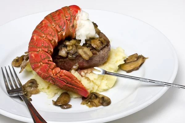 Surf and turf — Stock Photo, Image