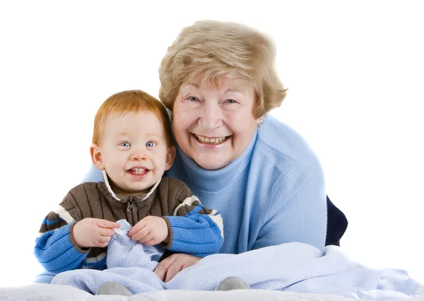 快乐的祖母 — 图库照片