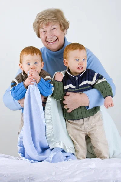 Lycklig mormor — Stockfoto