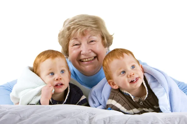 행복 한 할머니 — 스톡 사진