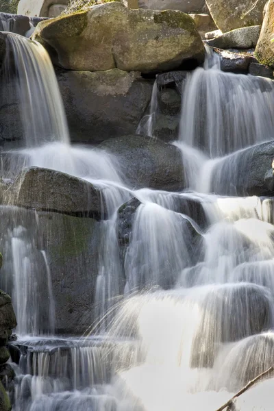 stock image Sunlit waterfall
