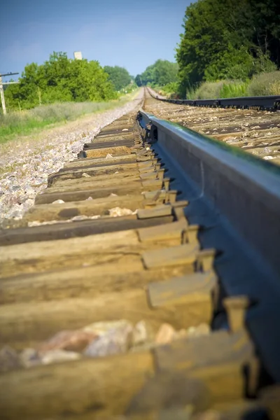 Vasúti pályák — Stock Fotó