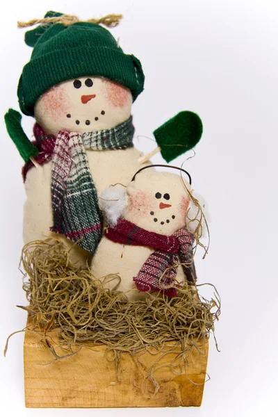 Adorno muñecos de nieve —  Fotos de Stock