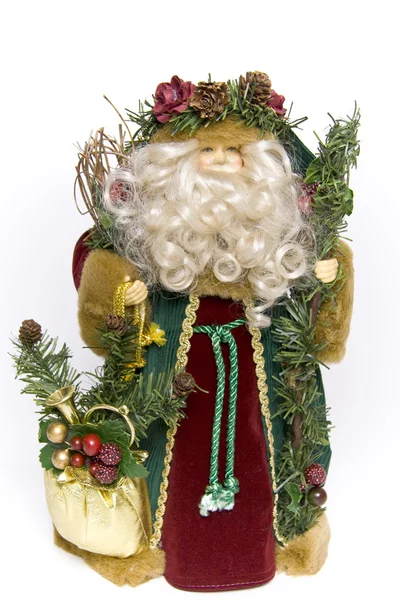 Traditional father christmas doll — Stock Photo, Image