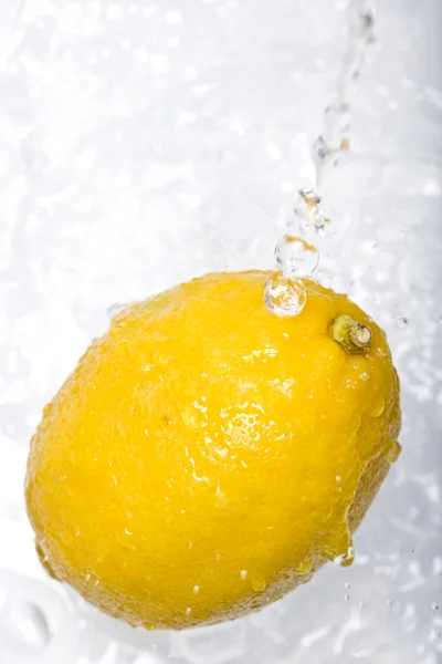 Éclaboussure de citron — Photo