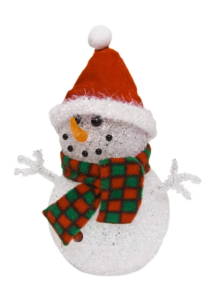 Boneco de neve ornamento — Fotografia de Stock