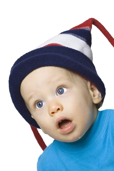 Suprised baby — Stock Photo, Image