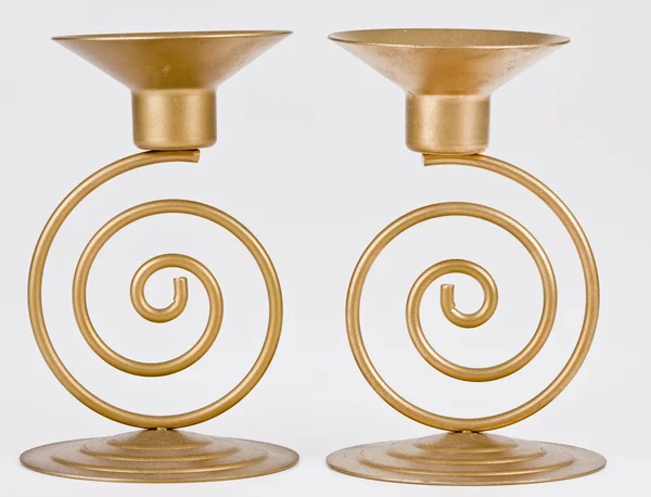Two candle holders — Stock Photo, Image