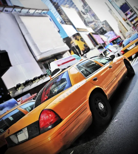 Nova Iorque táxi — Fotografia de Stock