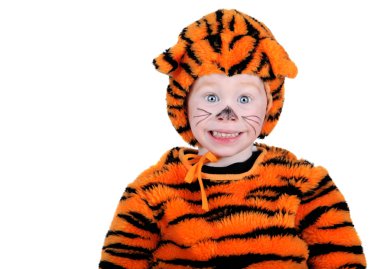 Tiger costume clipart