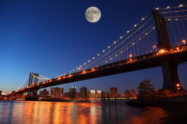 Manhattan Bridge clipart