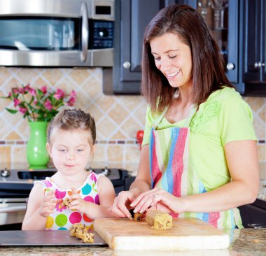 Baking cookies clipart