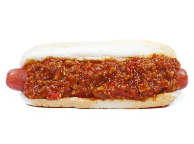 Chili dog clipart