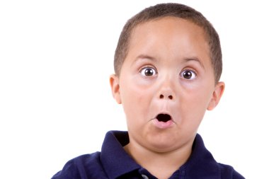 Surprised boy boy clipart