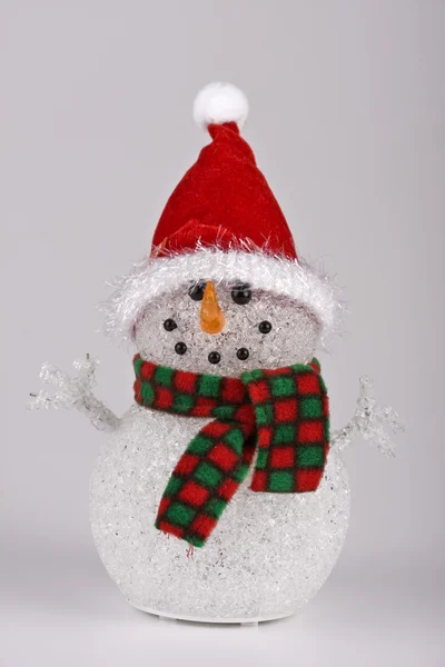 クリスマス雪だるま — ストック写真