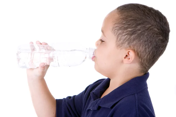 stock image Boy with water bottle