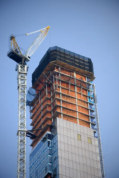 Skyscraper under construction — Stock Photo, Image