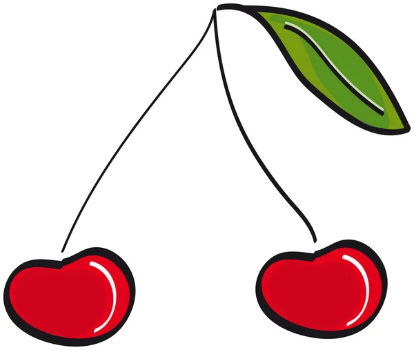 Cherries — Stock Vector