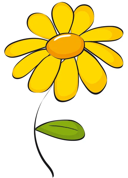 Margarida clip art —  Vetores de Stock