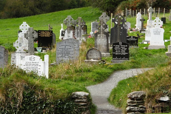 Celtic graveyard — Stock Photo, Image