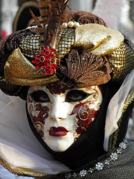 Máscara de carnaval Venecia — Foto de Stock