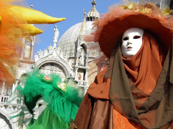stock image Venice carnival masks