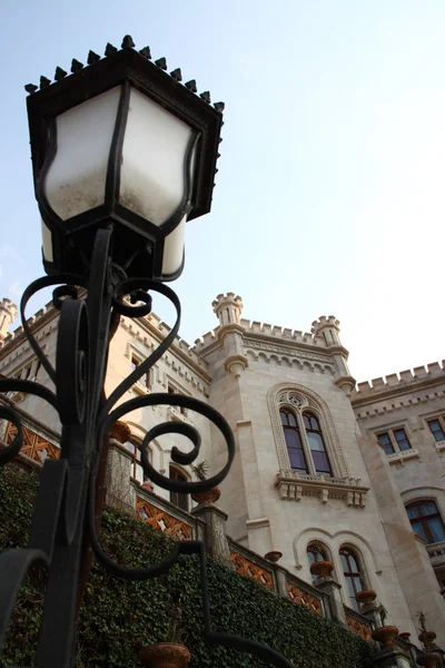 Miramare-kastély, Trieste, Olaszország — Stock Fotó