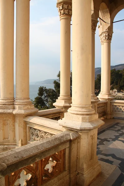 stock image Miramare Castle, Trieste Italy