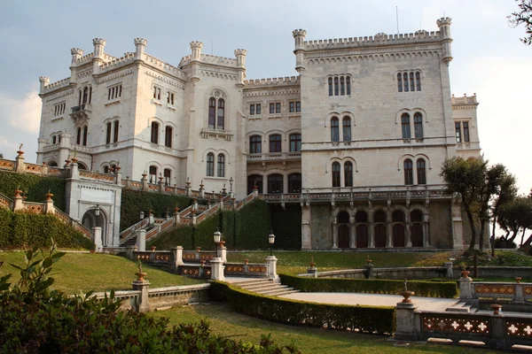 stock image Miramare Castle in Trieste Italy