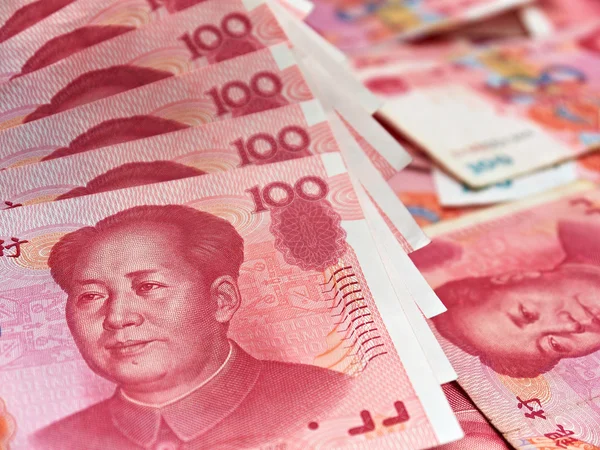 Chinesischer Yuan — Stockfoto