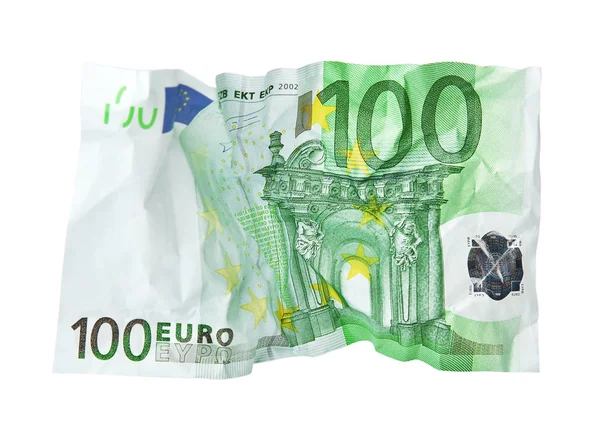 Zerknüllte Banknote — Stockfoto