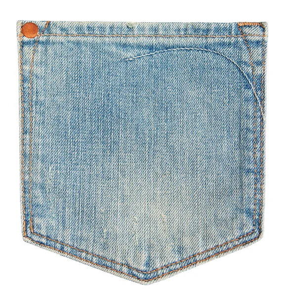 Синий карман — стоковое фото