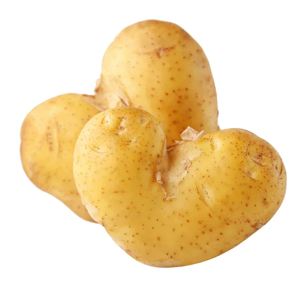 心-异型的土豆 — 图库照片