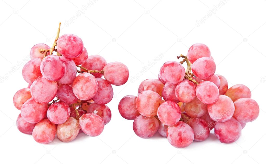 Pink grapes