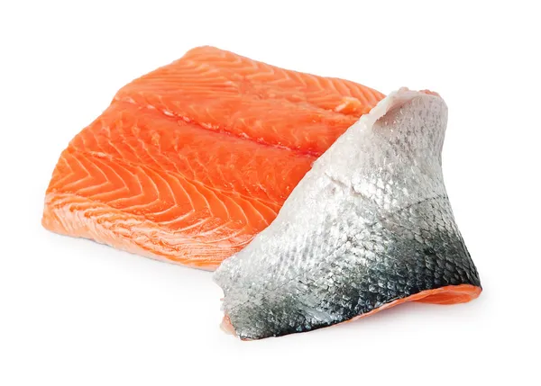 Filete de salmón Imágenes de stock libres de derechos