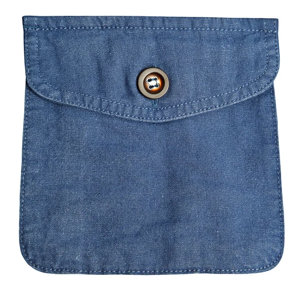Blue pocket — Stock Photo, Image