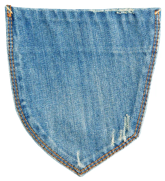 Jeans pocket. — Stock Photo, Image