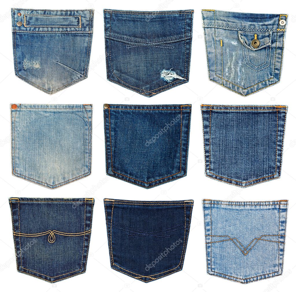 Different jeans pocket