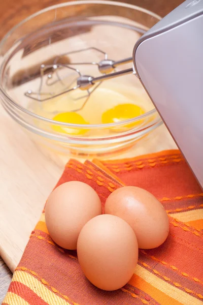 Uísque de arame e ovos — Fotografia de Stock